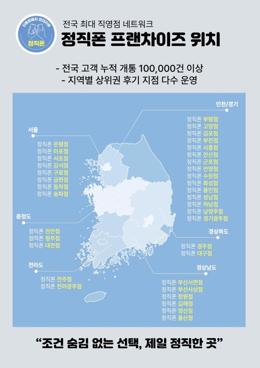 정직폰 사상점 지점 사진 2